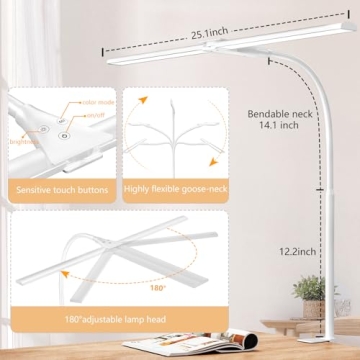 EppieBasic LED Desk Lamp: For Home Office and Reading