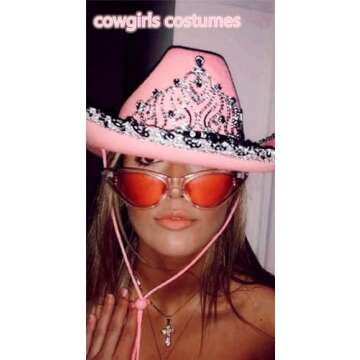 GIFIORE Retro Vintage Narrow Cat Eye Sunglasses for Women Clout Goggles Plastic Frame Cardi (Pink Frame Pink Lens, 51)