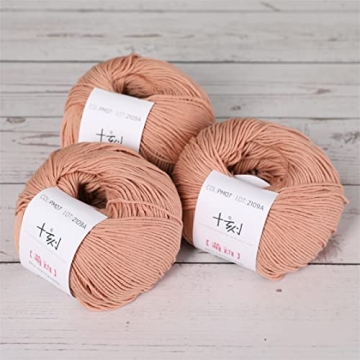 SHIKE Sprout Soft Long-Staple Cotton Yarn for Knitting