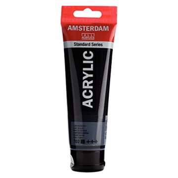 Amsterdam Standard Series Acrylic Tube 120 ml Lamp black 702 (17097022)