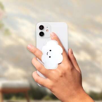 Yuibthr Cloud Shape Phone Grip - Stylish & Functional