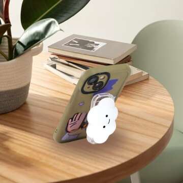 Yuibthr Cloud Shape Phone Grip - Stylish & Functional