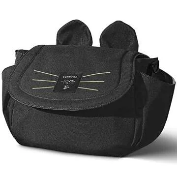 Stylish SUNVENO Stroller Organizer with Adjustable Strap