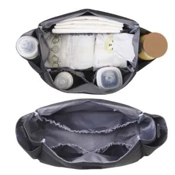 Stylish SUNVENO Stroller Organizer with Adjustable Strap