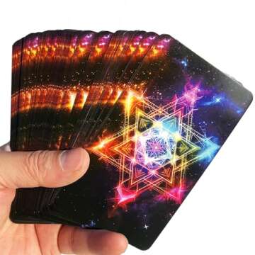 DPEHAKMK Money Oracle Cards, Career Oracle Deck, Life Oracle Cards for Beginners, Help You Move up in Your Life