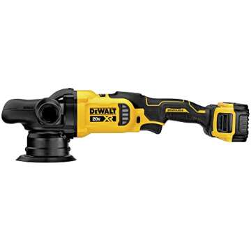 DEWALT 20V MAX XR Cordless Polisher for Car Detailing
