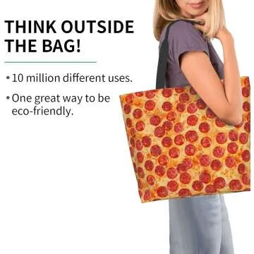 Qaonyui Large Capacity Reusable Tote - Heavy Duty