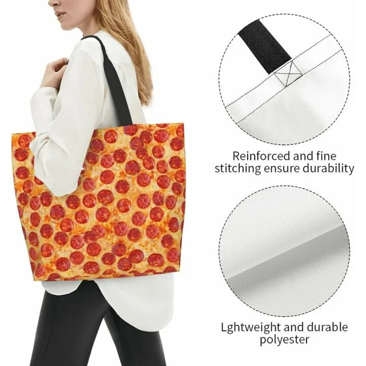 Qaonyui Large Capacity Reusable Tote - Heavy Duty