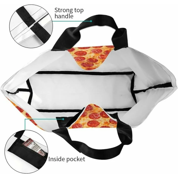 Qaonyui Large Capacity Reusable Tote - Heavy Duty
