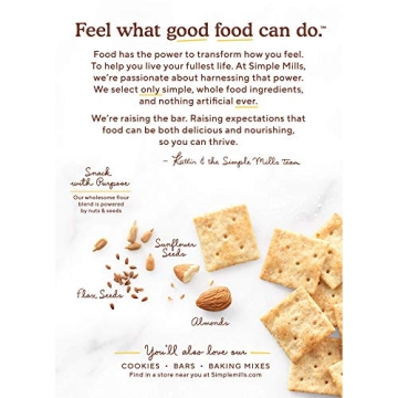 Savory Simple Mills Almond Flour Crackers - Gluten Free Joy