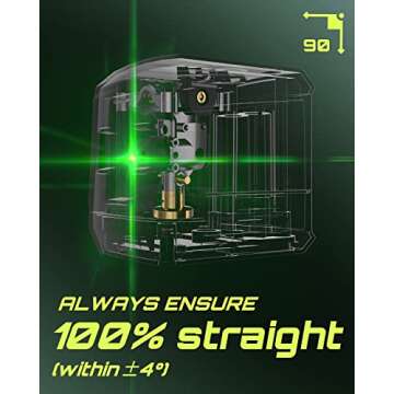 LASGOO Green Laser Level - Self-Leveling and Compact