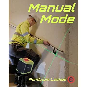 LASGOO Green Laser Level - Self-Leveling and Compact