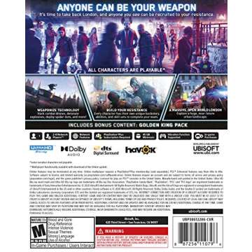 Watch Dogs: Legion PlayStation 5 Standard Edition - Hack, Explore, and Collaborate!