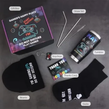 Cool 8PCS CAKKA Gamer Gift Set for Gaming Enthusiasts