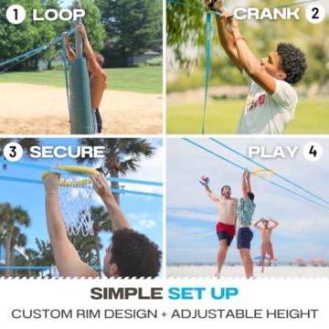 Portable Halo Ball Basketball Hoop for Outdoor Fun