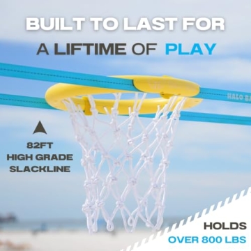 Portable Halo Ball Basketball Hoop for Outdoor Fun