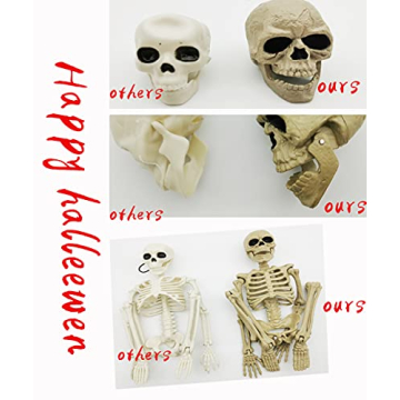 e Crafty 16" Halloween Skeleton for Haunted House Decor