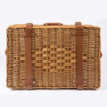 Luxurious Windsor Picnic Basket Set for 4 by Picnic Time