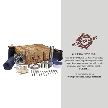 Luxurious Windsor Picnic Basket Set for 4 by Picnic Time