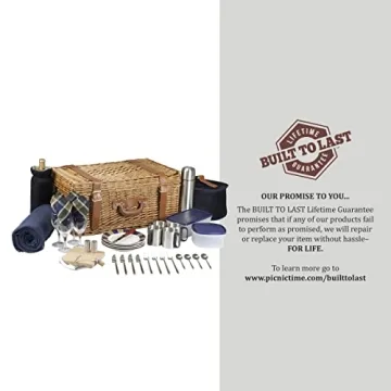 Luxurious Windsor Picnic Basket Set for 4 by Picnic Time