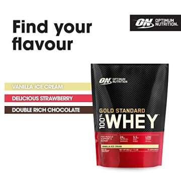 Optimum Nutrition 100 Whey Gold Standard Vanilla Ice Cream