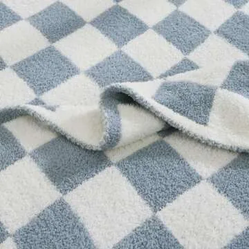 WRENSONGE Checkered Throw Blanket - Cozy, Stylish & Warm