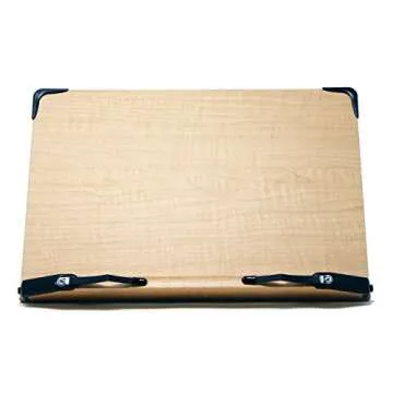 A+ Book Stand BS2500 Large 16x10.5 Portable Adjustable Foldable Bookstand Holder for Reading Hands Free Large Thick Heavy Textbooks Cookbooks Tablets