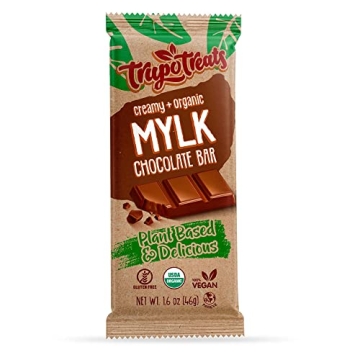 Classic Creamy Mylk Vegan Chocolate Bars, Gluten & Dairy-Free Healthy Chocolate with All-Natural Ing...