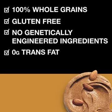 KIND Breakfast Protein Bars, Almond Butter, Healthy Snacks, Gluten Free, 8g Protein, 8 Count