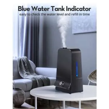 Quiet 6L Humidifier for Bedroom & Large Rooms
