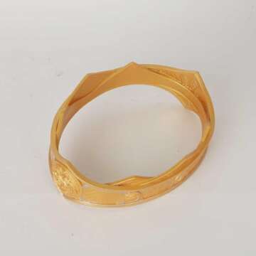 INSP House of the Family Dragon Season 2 Renella Crown Game Golden Crown Thrones cosplay Halloween props, OFA, Light Yellow