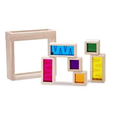 Rainbow Stackable Building Blocks for Creative Learning