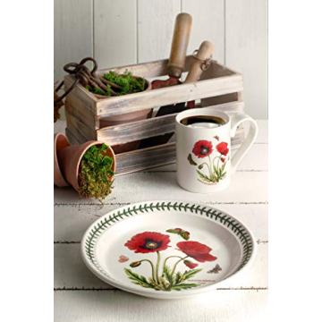 Elegant Portmeirion Botanic Garden Salad Plates Set