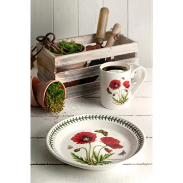 Elegant Portmeirion Botanic Garden Salad Plates Set