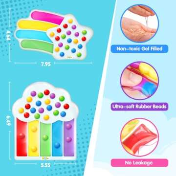 Color Sorting Sensory Toys for Kids Ages 3-5