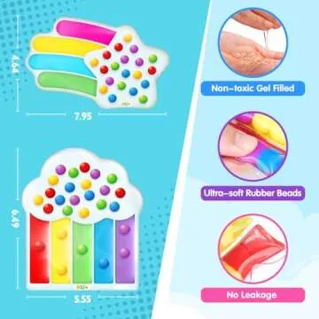 Color Sorting Sensory Toys for Kids Ages 3-5