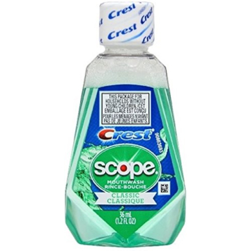 Scope Travel Size Mouthwash Classic Original Mint - 48 Pack