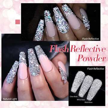 BORN PRETTY Chrome Powder Nail Pigments for Stunning Manicures