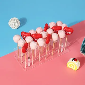 Versatile Cake Pop Stand for All Celebrations - 21 Holes