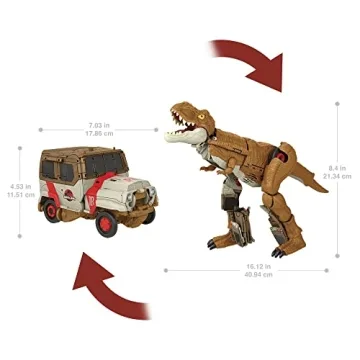 Jurassic World Chase 'n Roar 2-in-1 Dinosaur Toy