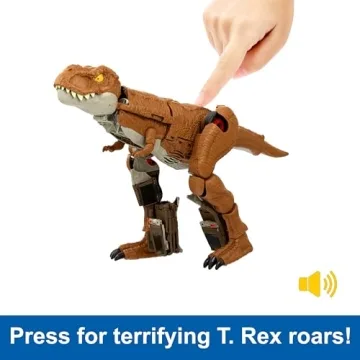 Jurassic World Chase 'n Roar 2-in-1 Dinosaur Toy