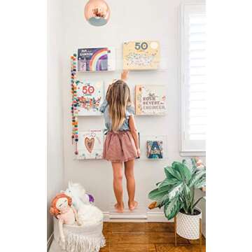 James Reese Baby Tippy Toe - Kids' Acrylic Step Stool