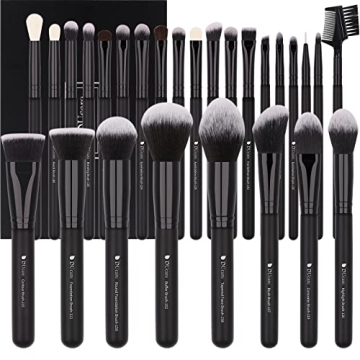 DUcare 27-Piece Professional Makeup Brush Set | Premium Synthetic Kabuki Brushes