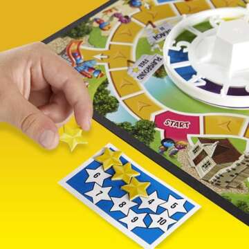 The Game of Life Junior Board Game | The Game of Life Game for Younger Kids | Ages 5 and Up | 2-4 Players | Family Games for Preschoolers | Kids Gifts