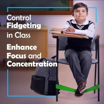 Durable Fidget Resistance Bands for Kids & Adults, 3-Pack