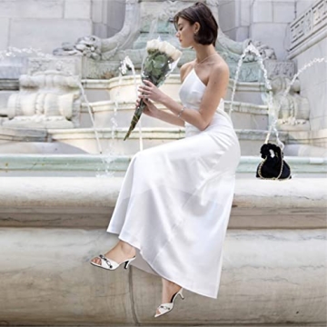 Oiamenne Women’s Stiletto Heeled Sandals – Chic & Comfortable