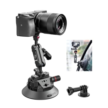 ULANZI SC-02 Suction Mount Magic Arm Bracket for DSLR Cameras Action Camera Video Shooting