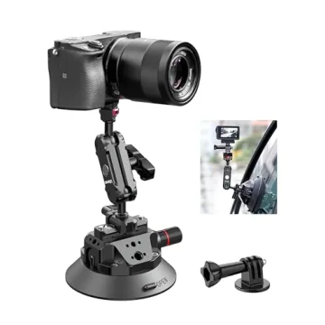 ULANZI SC-02 Suction Mount Magic Arm Bracket for DSLR Cameras Action Camera Video Shooting