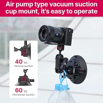 ULANZI SC-02 Suction Cup Mount for Cameras and Vlogs