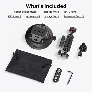 ULANZI SC-02 Suction Cup Mount for Cameras and Vlogs